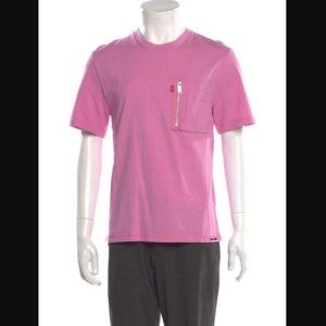 CHRISTIAN DADA Men's Crewneck T-Shirt Size 48/US M in Pink